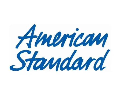 American Standard logo in blue cursive text.